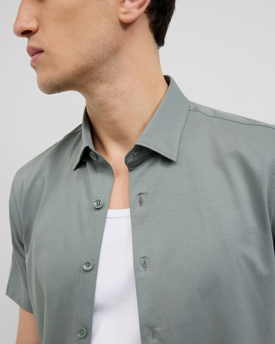 Travel Performance Short Sleeve Shirt, Sage, hi-res